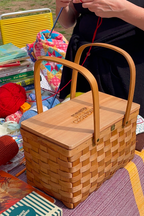 Inner Grandma Picnic Basket