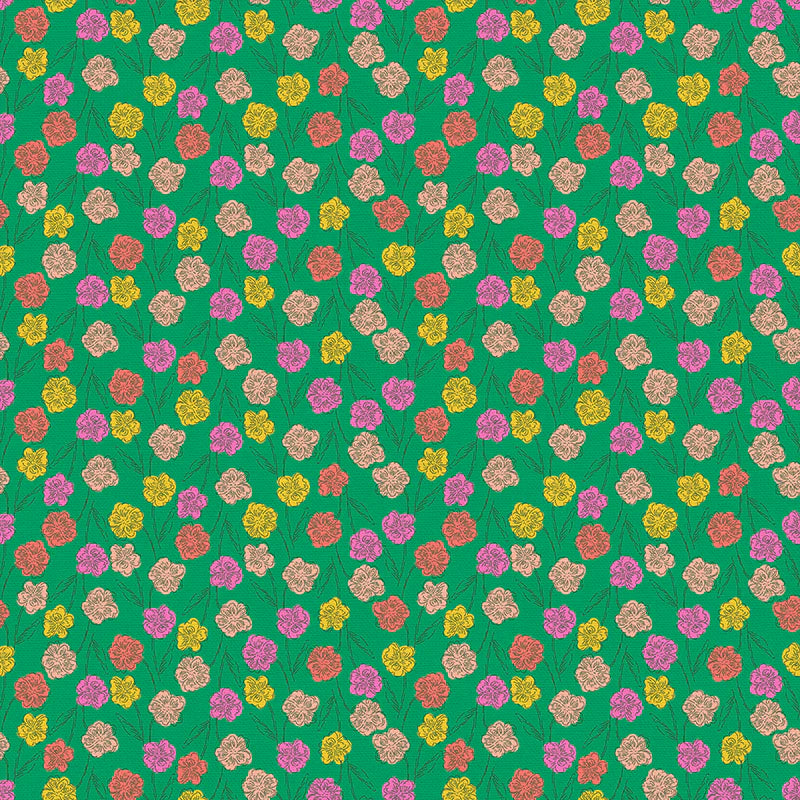 Garden Rose Quilting Cotton Fabric
