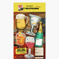 Julia Walck Gift Tag Stickers "Happy Hour"