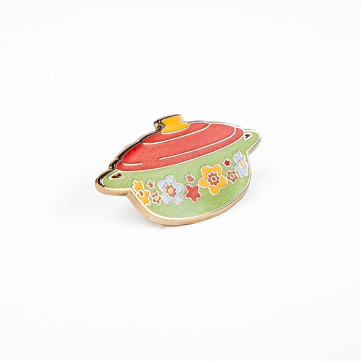 Hot Dish Enamel Pin