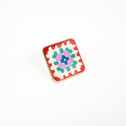 Grandma Square Pin