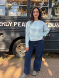 Gingham Sweater