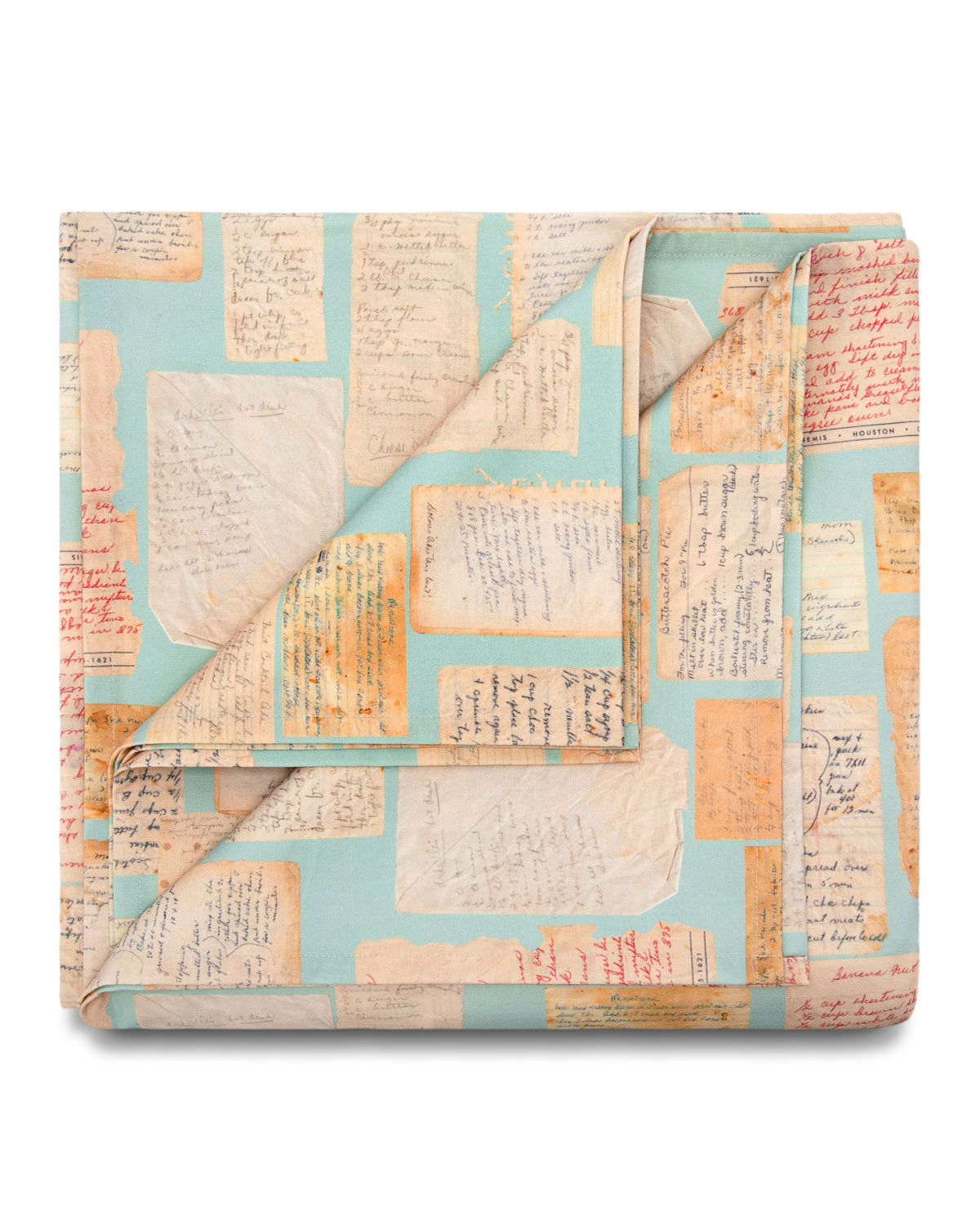 Edith Vintage Recipe Tablecloth