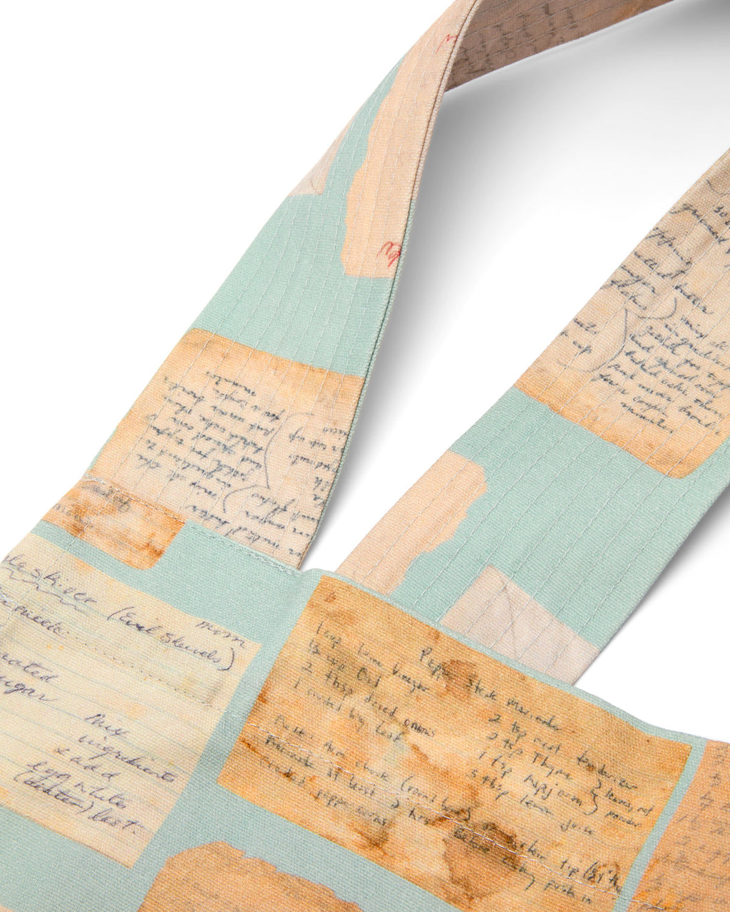 Edith Vintage Recipe Cross Back Apron