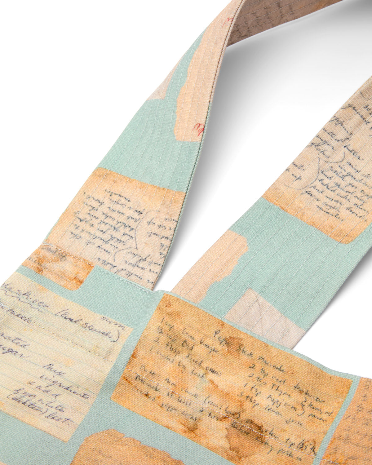 Edith Vintage Recipe Cross Back Apron