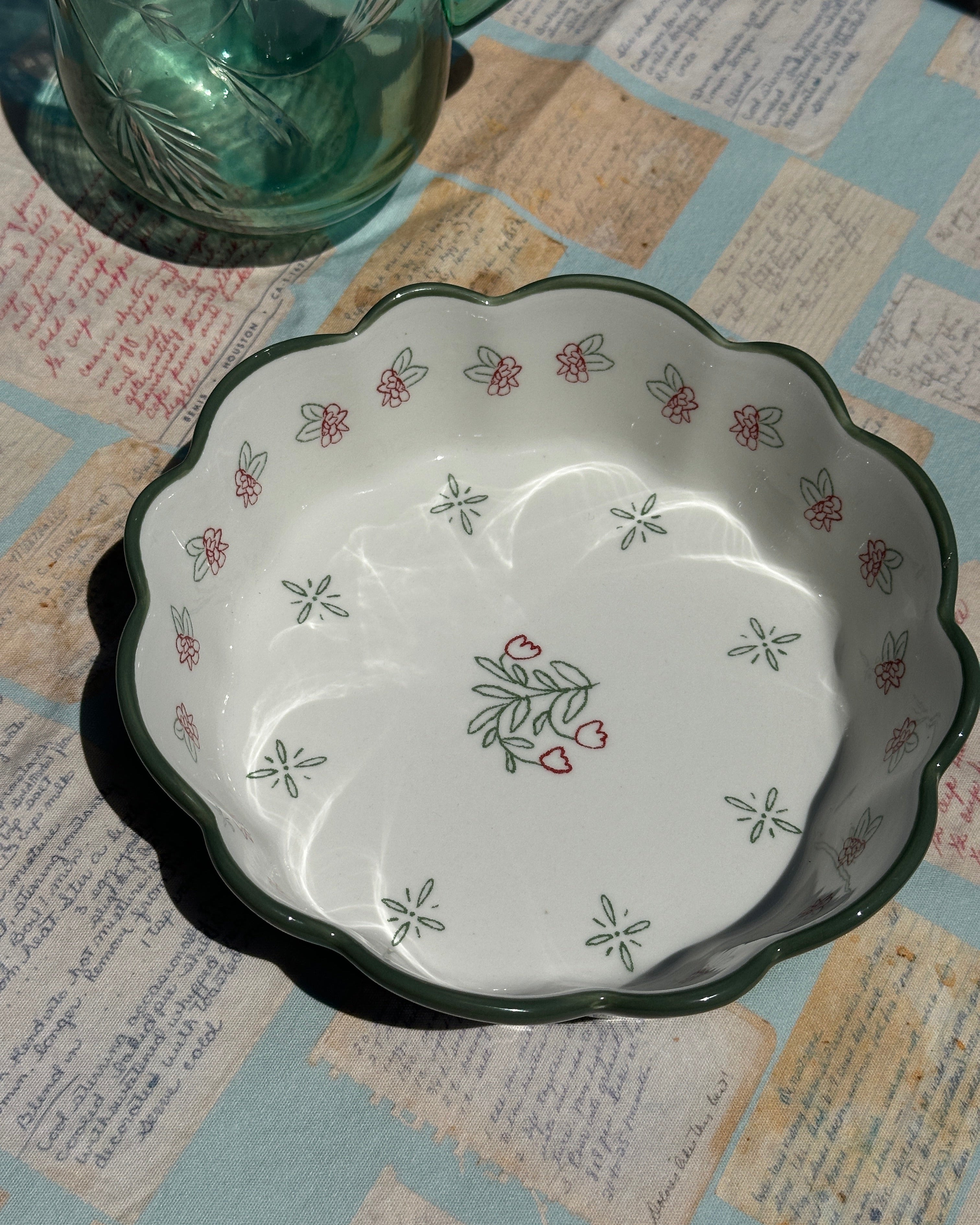 Camellia Bowl Large 8 inch