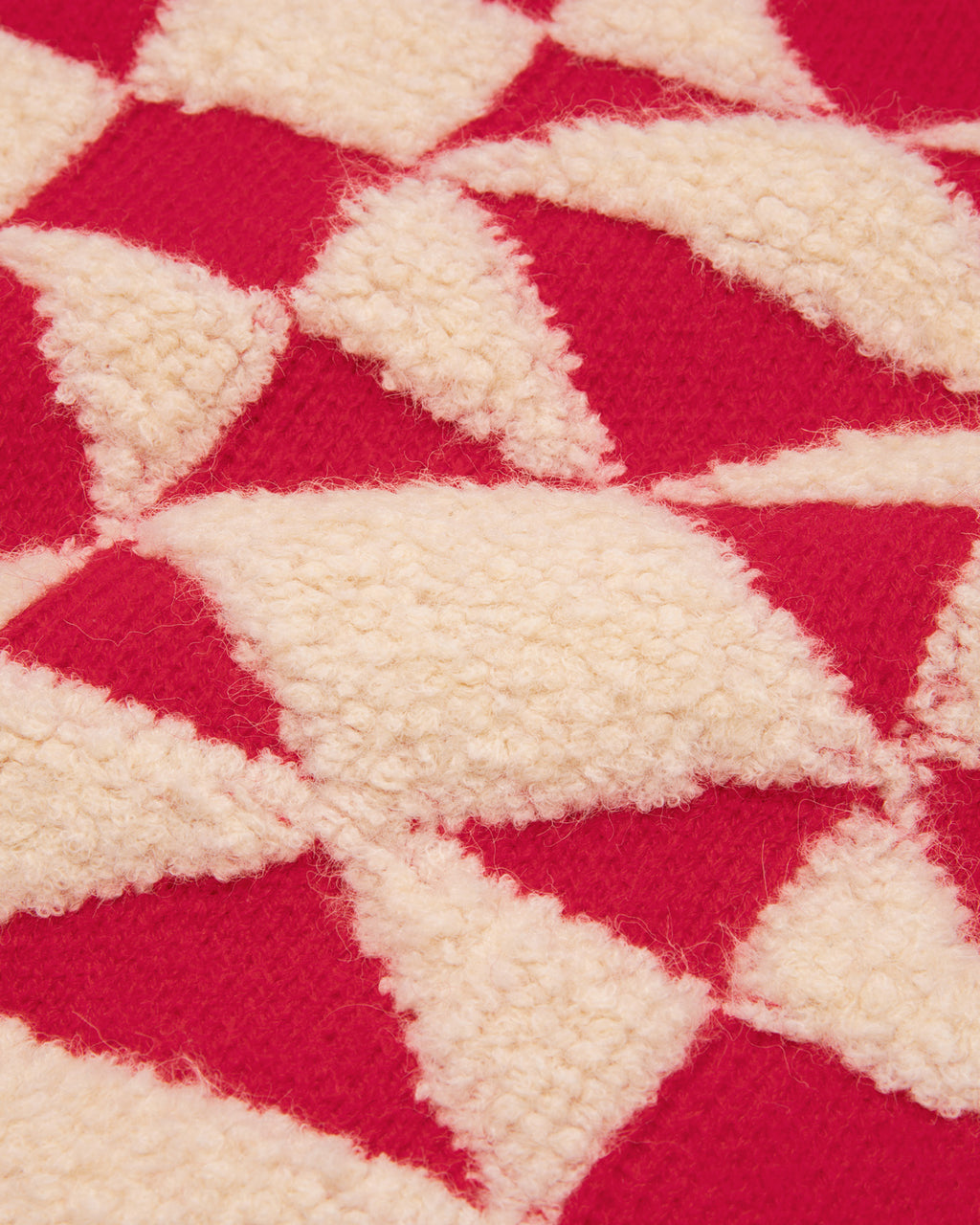 Sunday Quilt Cardigan Red