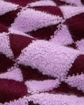 Sunday Quilt Cardigan Plum