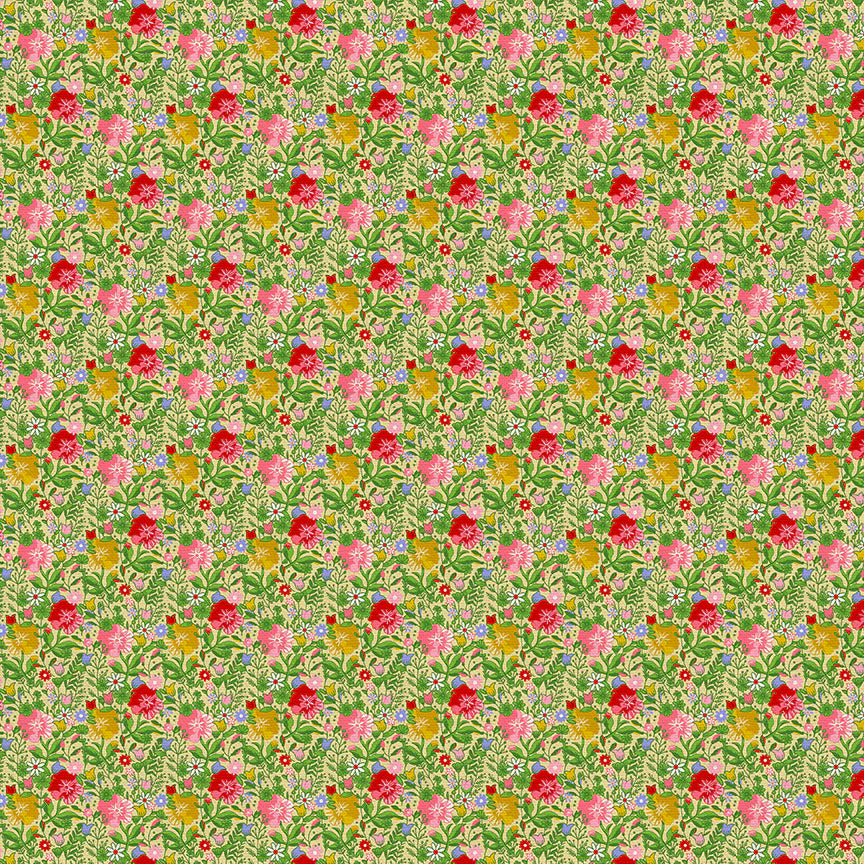 Petite Petals Bouquet Quilting Cotton Fabric