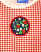 Strawberry Fields Embroidered Patch