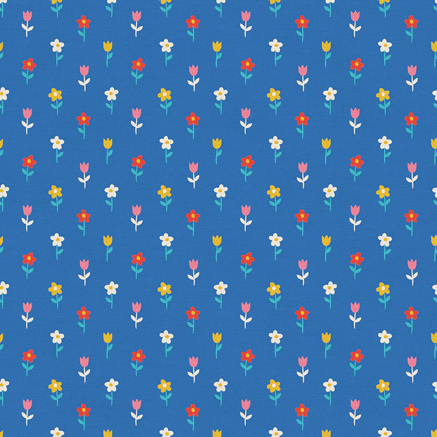 Small Floral Quilting Cotton Fabric