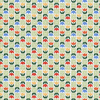 Tulip Grid Quilting Cotton Fabric