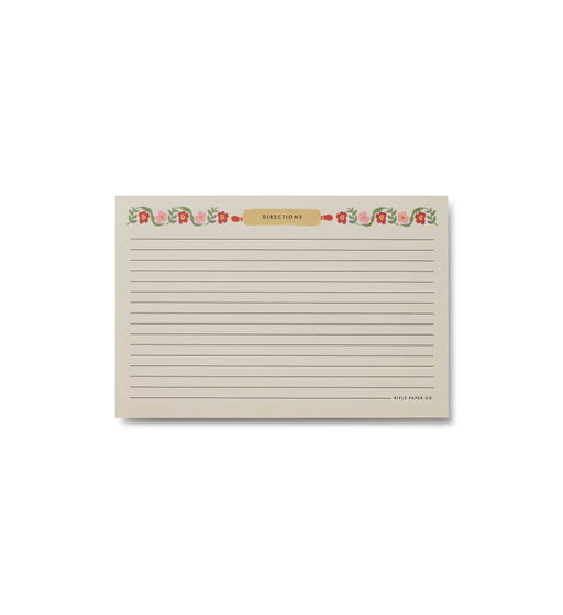 Pack of 12 Home Sweet Home Recipe Cards