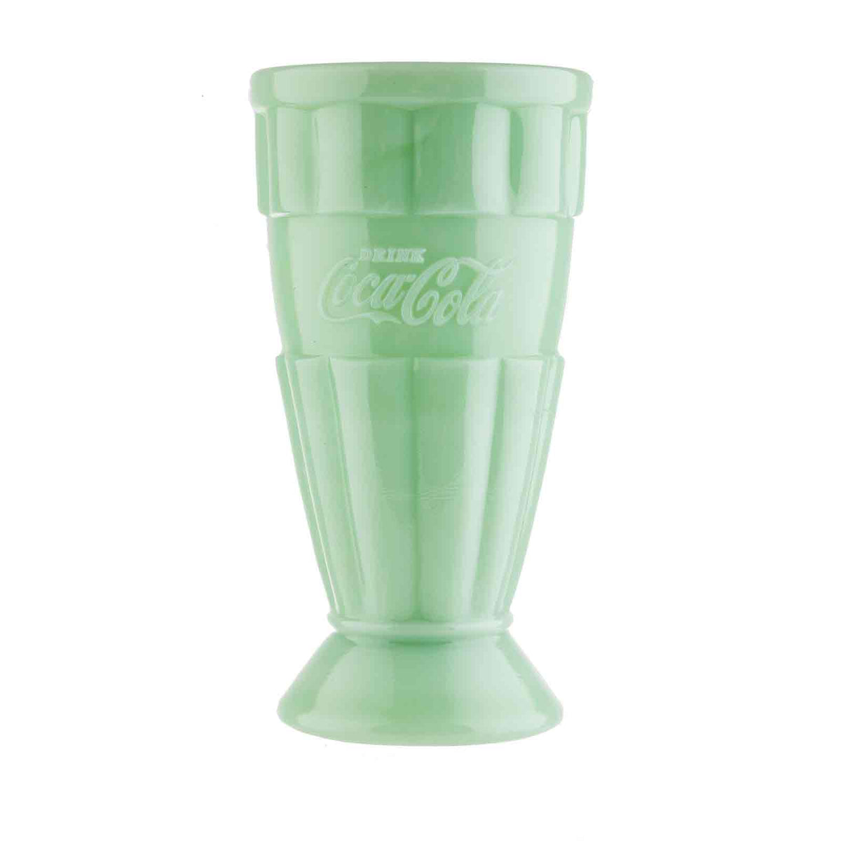 Coca-Cola Jadeite Malt Cup