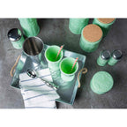 Coca-Cola Jadeite Malt Cup
