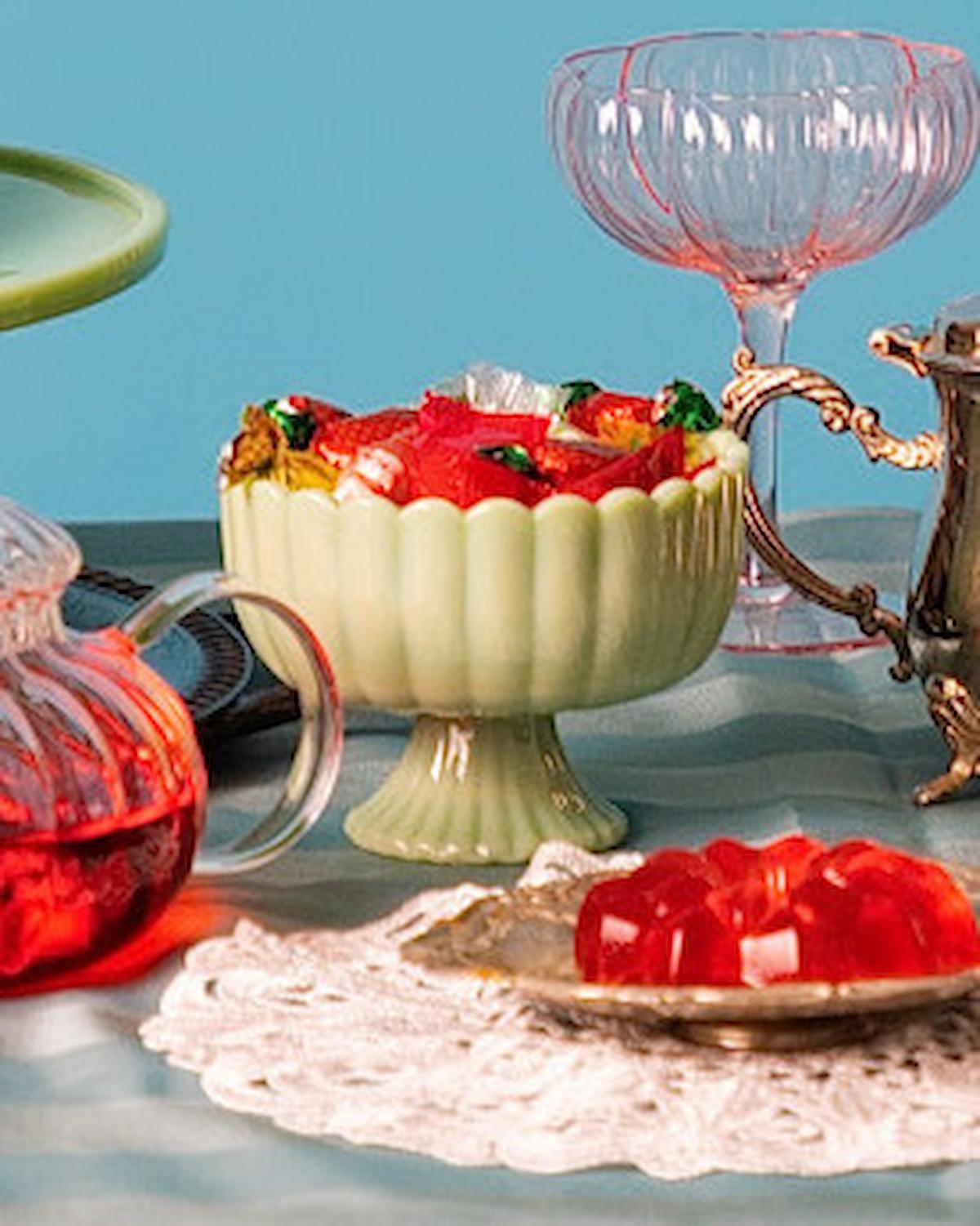 Tablecraft Jadeite Glass Collection Sundae Dish