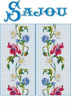 Sajou Cross Stitch Chart -  French Bouquet