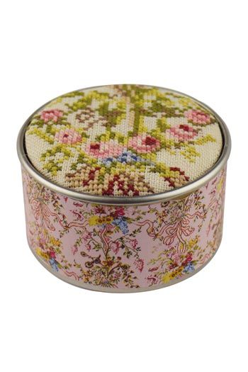 Sajou Cross Stitch Kit - Roses at the Palace Box