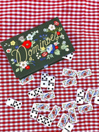 Rifle Paper Strawberry Fields Dominoes Set