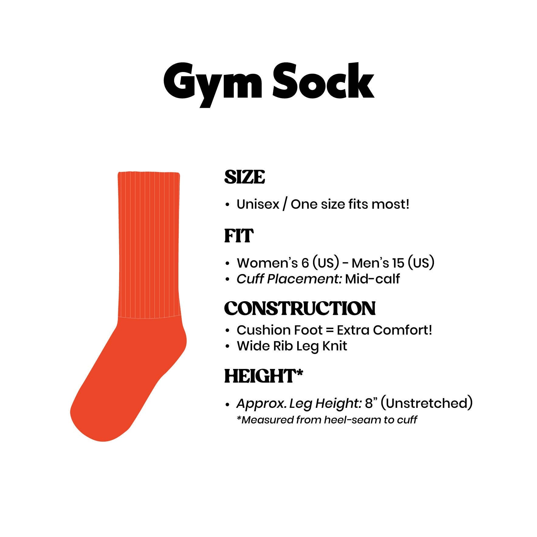 I ❤️ Naps Gym Crew Socks