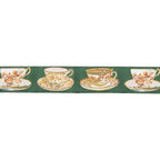 Spruce Cup of Tea 7/8" Wide Ribbon