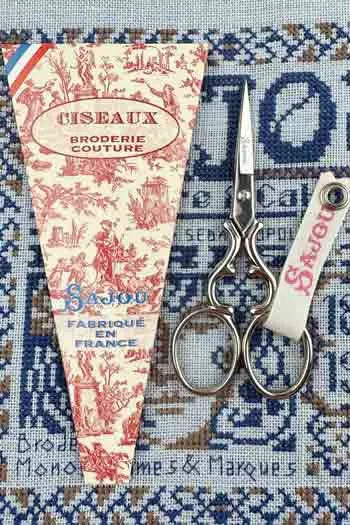 Sajou Embroidery Scissors - Nogent