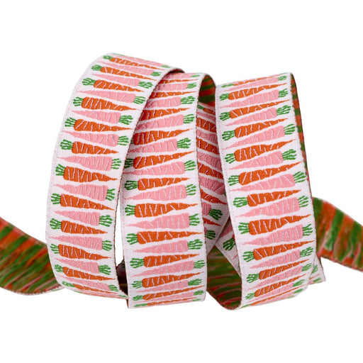 In the Vegetable Garden Carrot 7/8" Ribbon