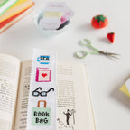 Bookish Counted Cross Stitch Bookmark Kit Beginner Friendly