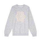 Puff Print Doily Sweatshirt