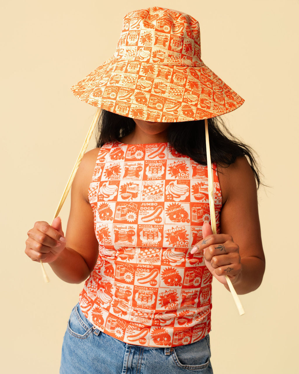 Connie Coupon Wide Brim Sun Hat
