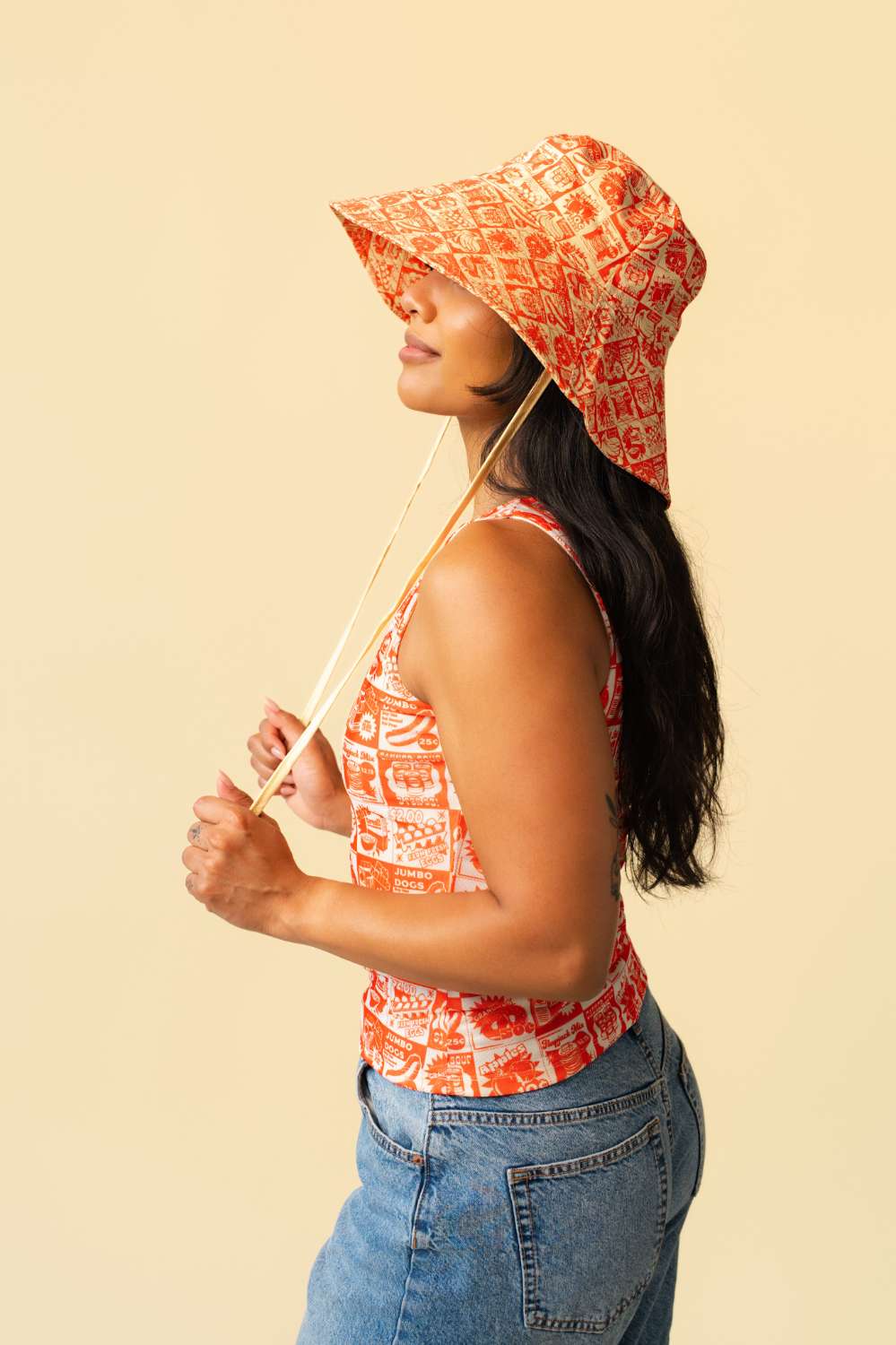 Connie Coupon Wide Brim Sun Hat
