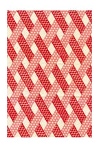 Sajou Pin and Needle Cushion - Red Lattice Fabric