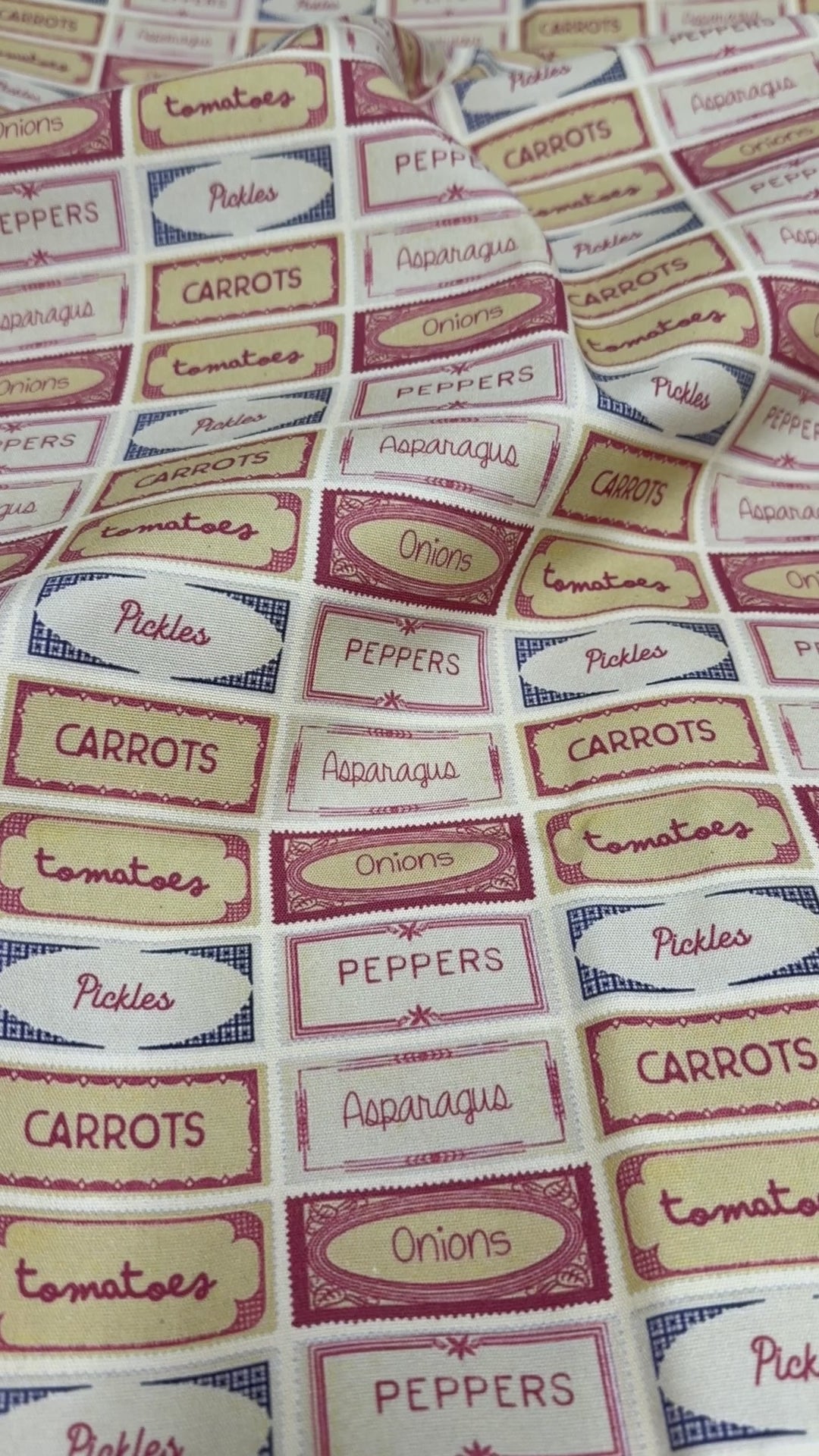 Betty Buttercream Frosting Canvas Fabric