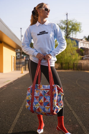 Primary Patchwork Multi Duffle Bag