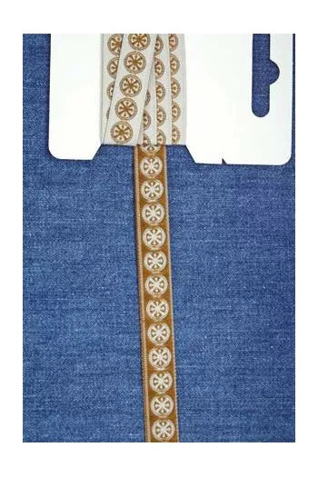 Sajou Woven Ribbon Beige-Ecru - Comptoir Motif 13