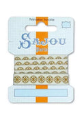 Sajou Woven Ribbon Beige-Ecru - Comptoir Motif 13