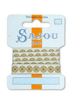 Sajou Woven Ribbon Beige-Ecru - Comptoir Motif 13